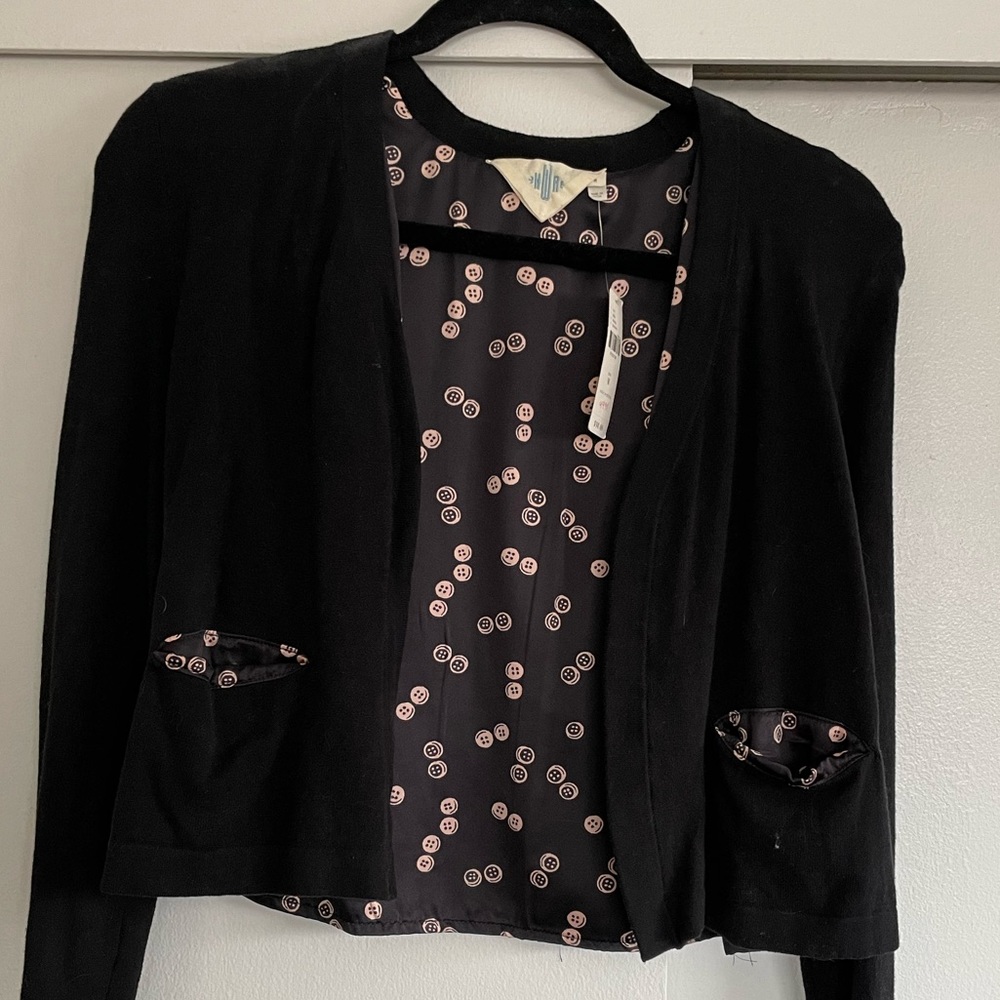 Anthropologie cardigan with pockets NWT